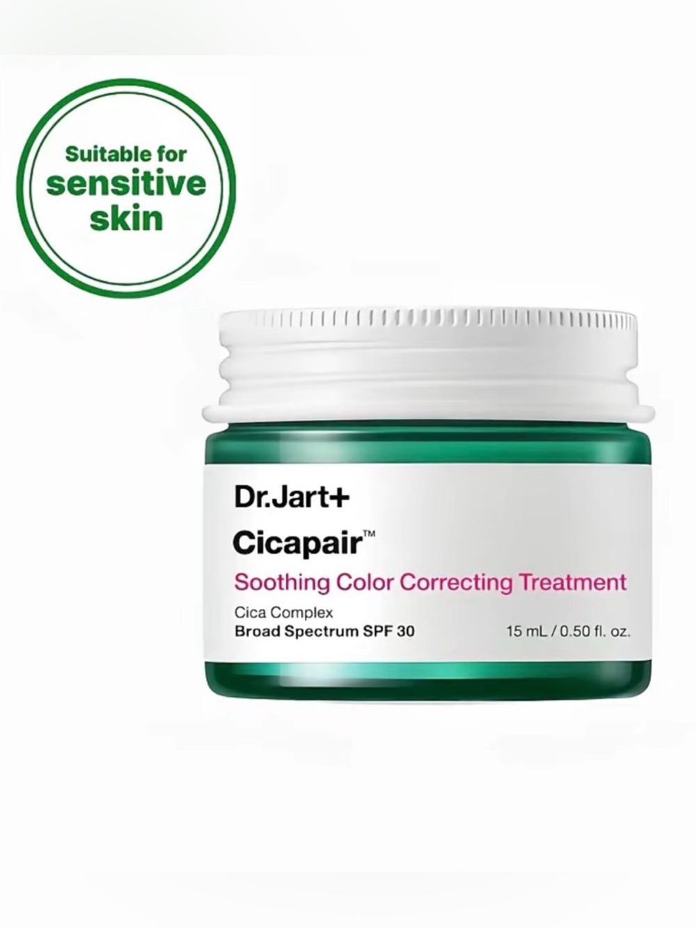 Dr.Jart+ Cicapair Soothing Color Correcting Treatment with SPF